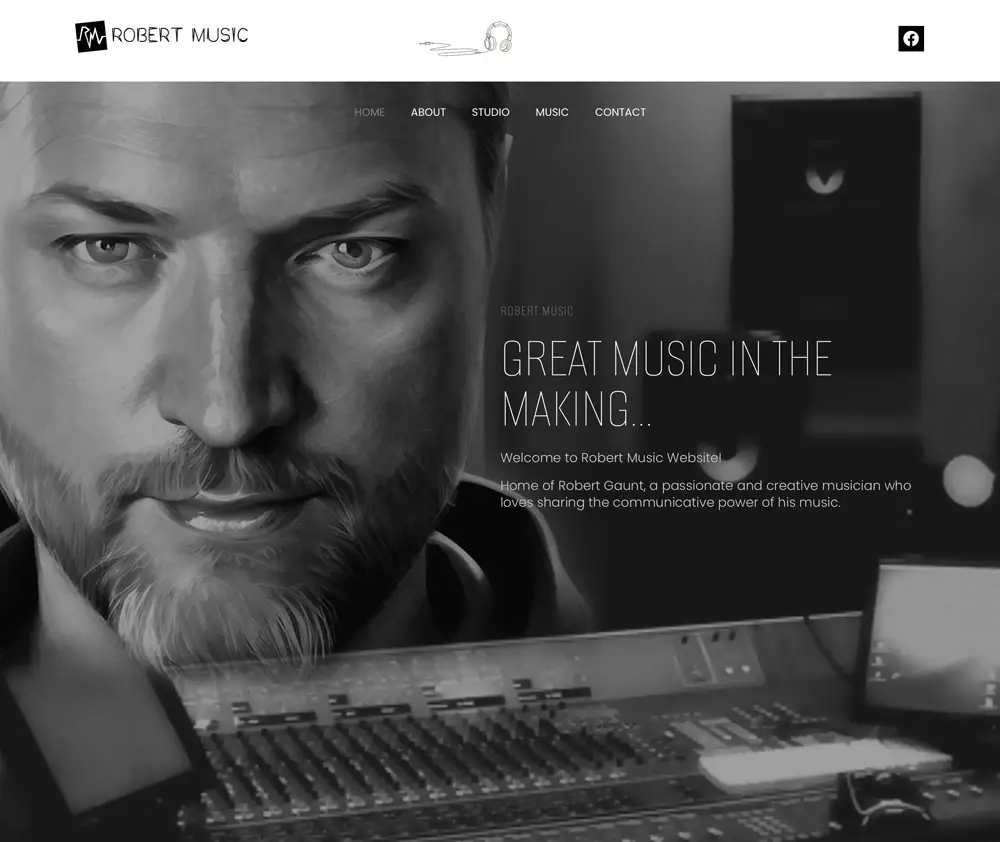 Rob Music Website