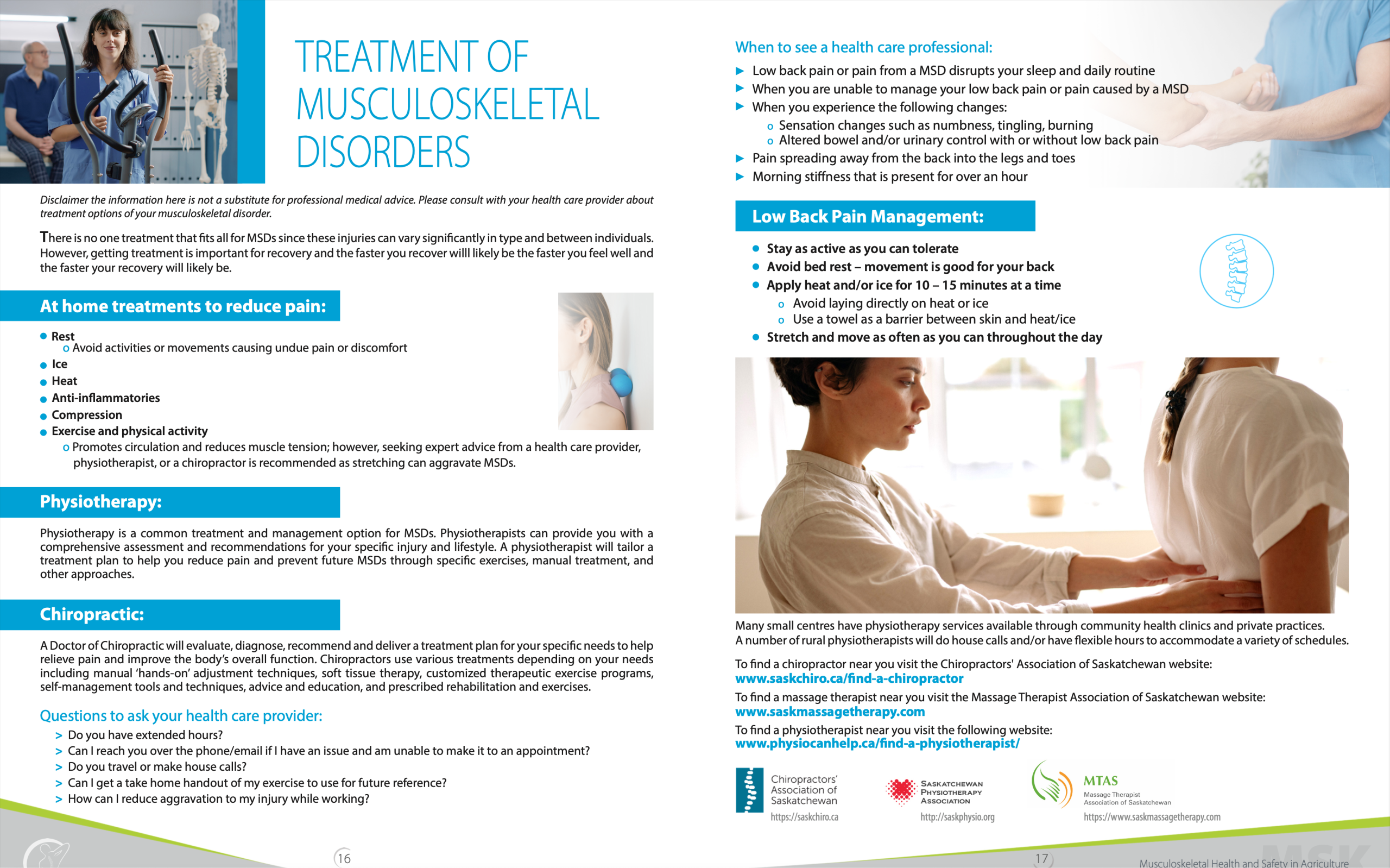 MSK Brochure